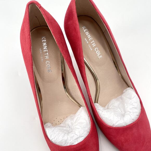 KENNETH COLE New In Box Riley 85 Pump in Coral // 7 - Picture 8 of 14